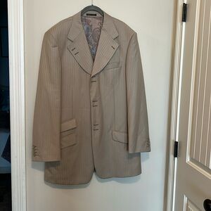 Super120’s suit coat and vest set